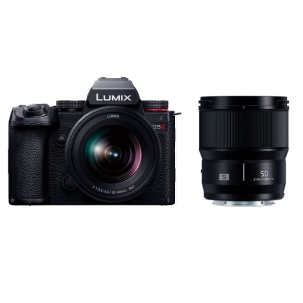 Panasonic Lumix S5 II + 20-60mm F3,5-5,6 + 50mm F1,8 Garanzia Fowa Italia Panasonic Lumix S5 II + 20-60mm F3,5-5,6 + 50mm F1,8 Garanzia Fowa Italia